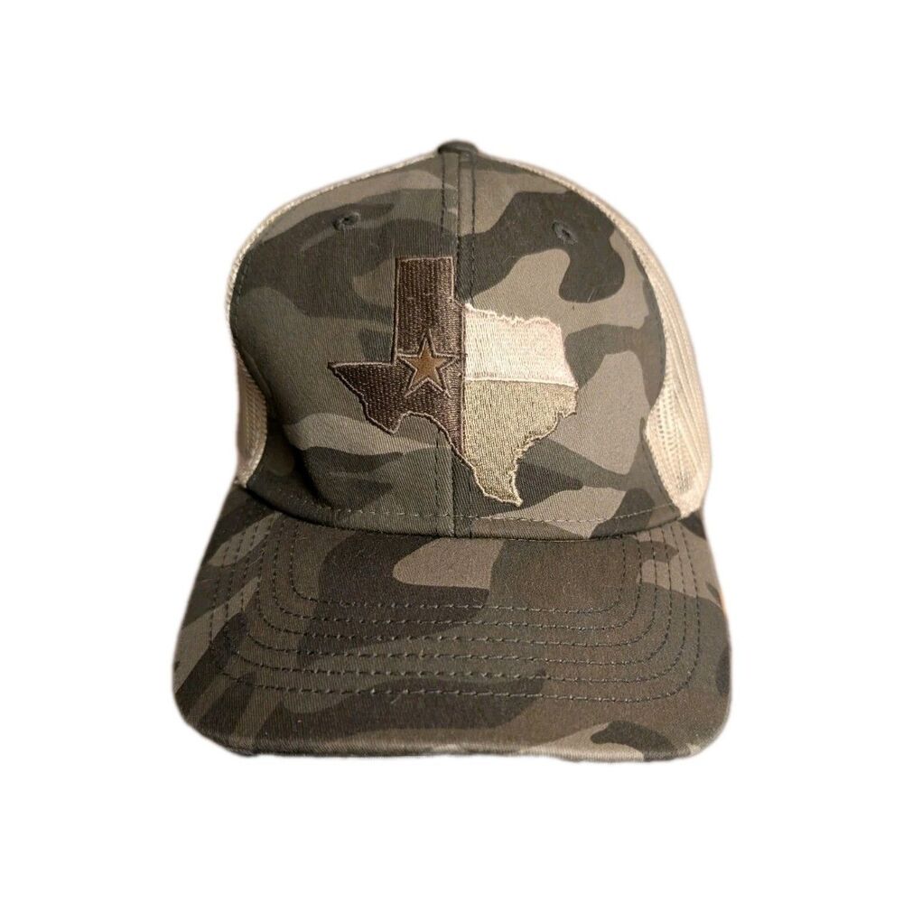 Grunt Style Texas Camo Snap Back Mesh Hat